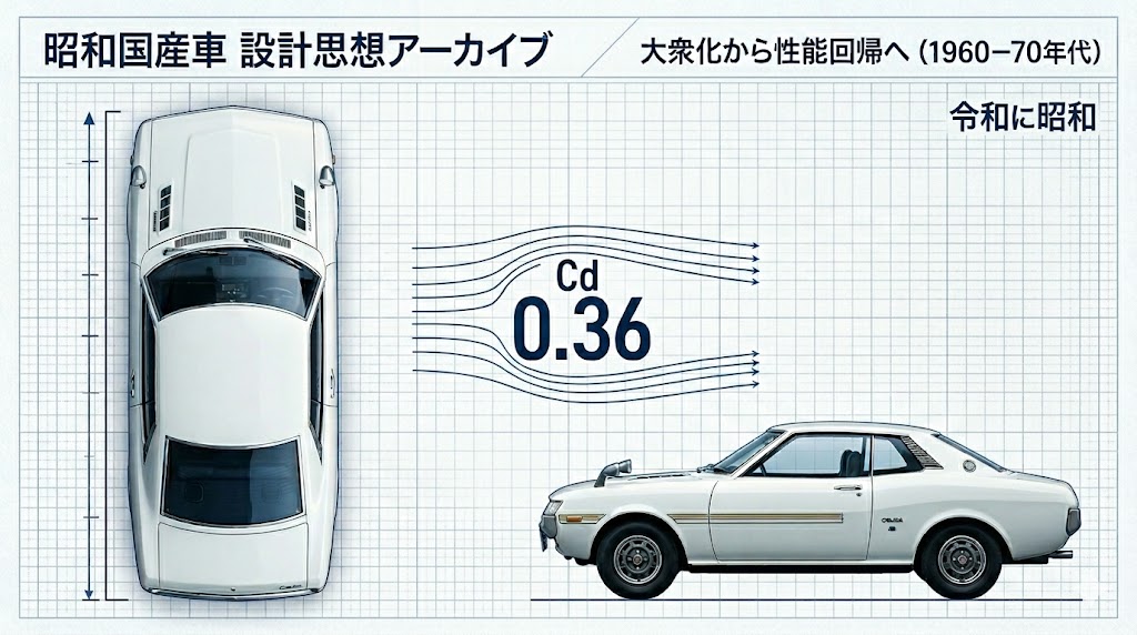 昭和国産車設計思想アーカイブ 1960年代から80年代の技術変遷図